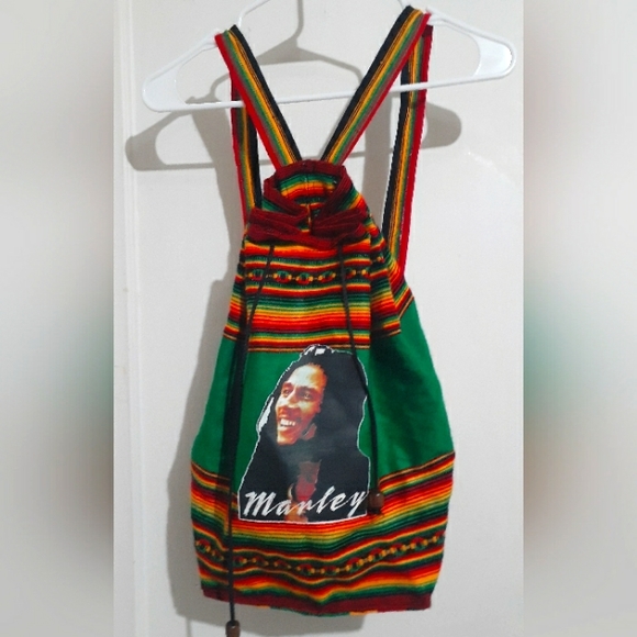Bob Marley Knapsack-Backpack - Picture 1 of 5